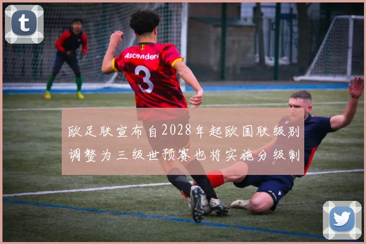 欧足联宣布自2028年起欧国联级别调整为三级世预赛也将实施分级制度
